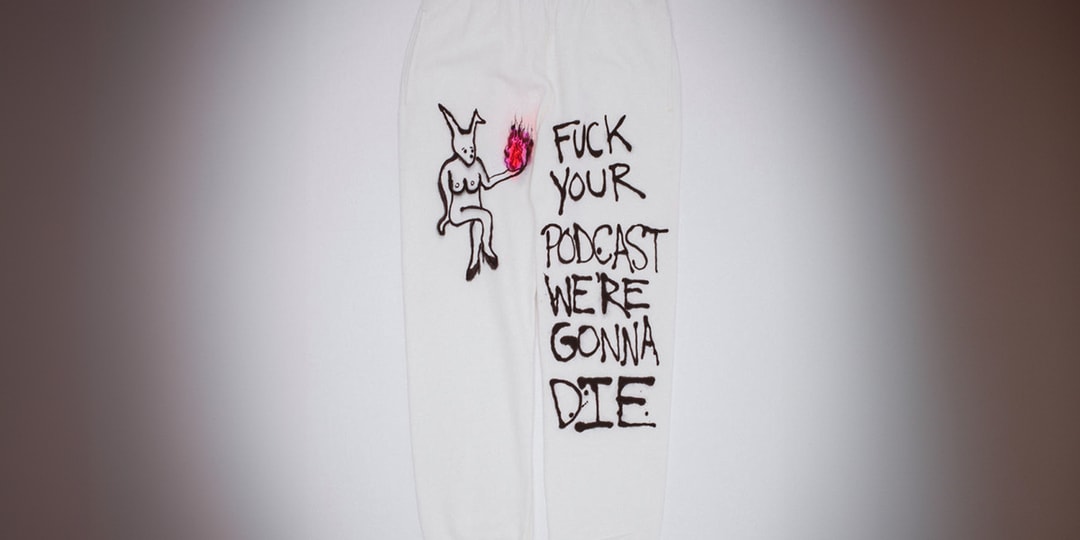 Jason Dill's Hand-Painted Sweatpants Are Fucking Awesome