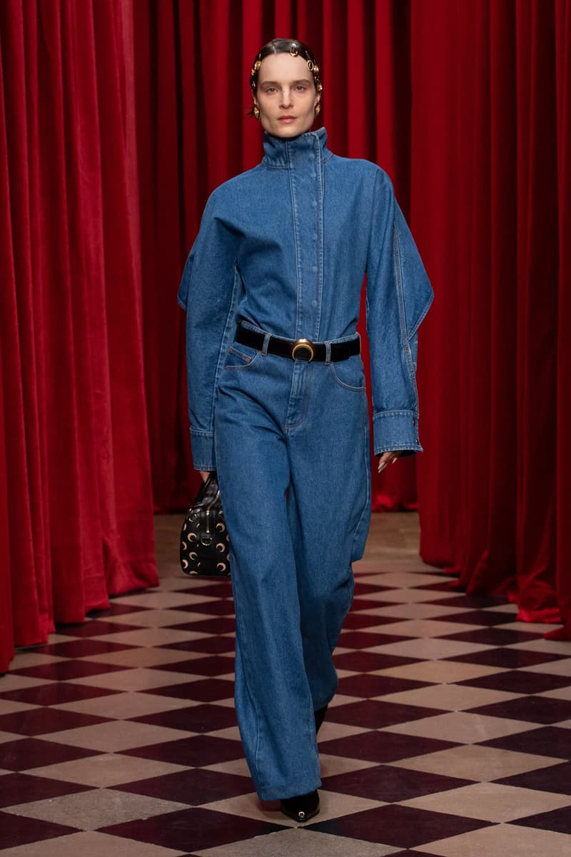 marine serre fall winter 2025 runway collection paris fashion week