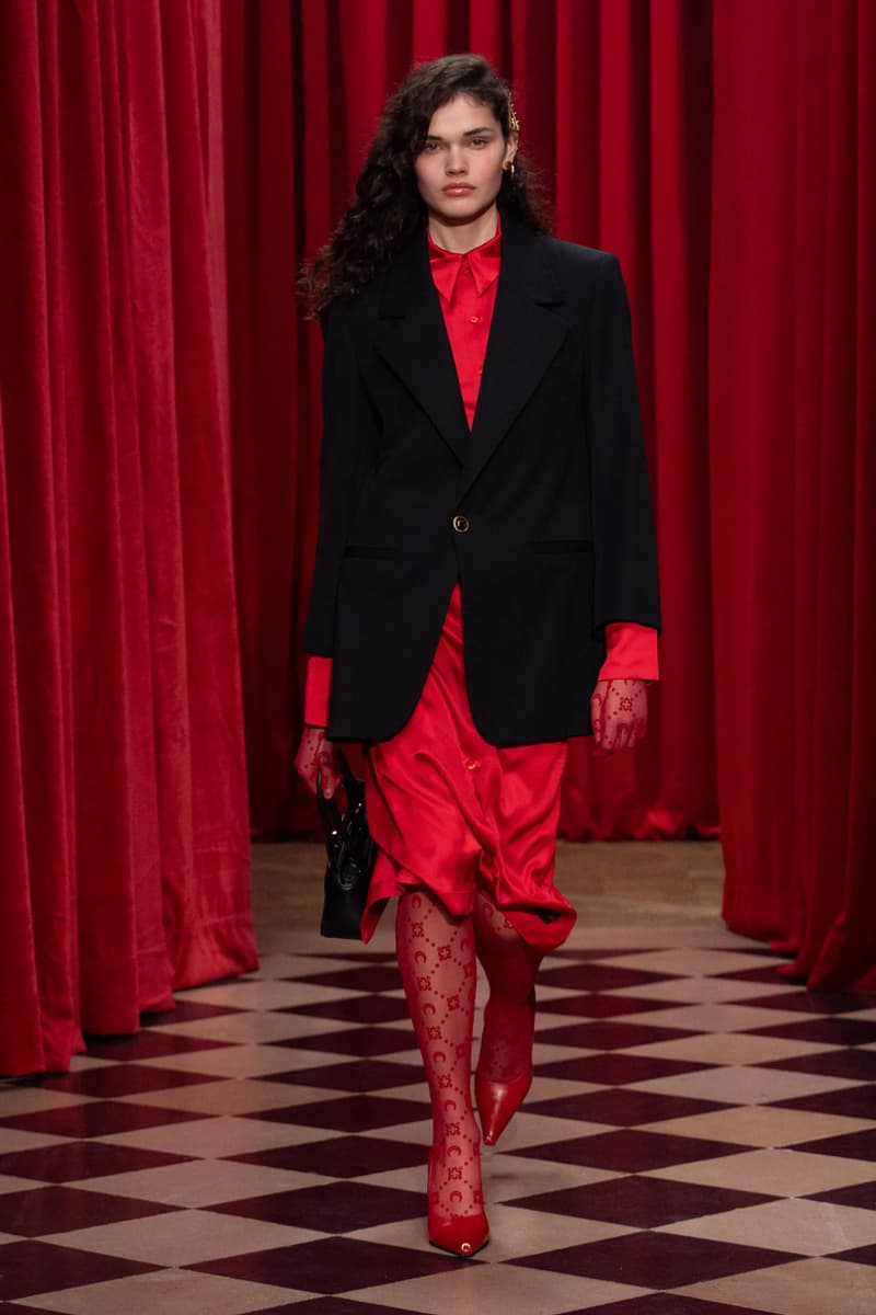 marine serre fall winter 2025 runway collection paris fashion week