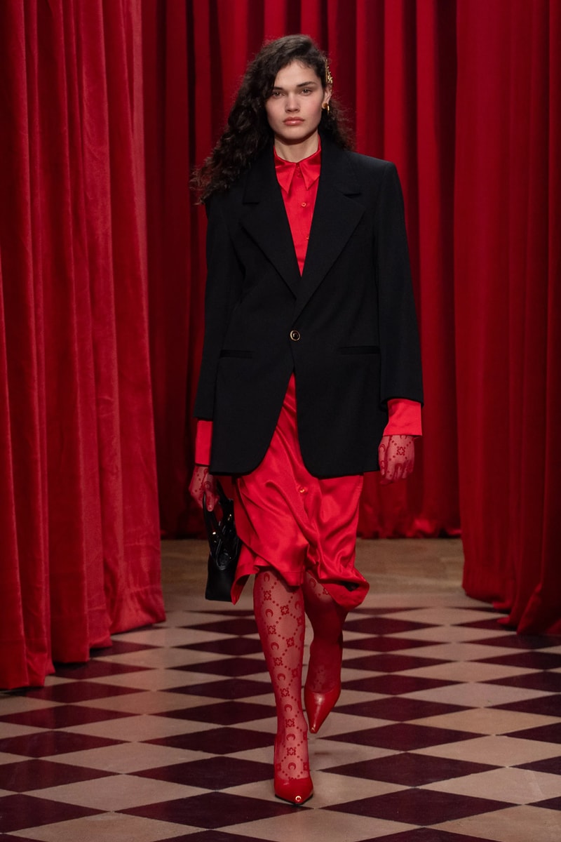marine serre fall winter 2025 runway collection paris fashion week
