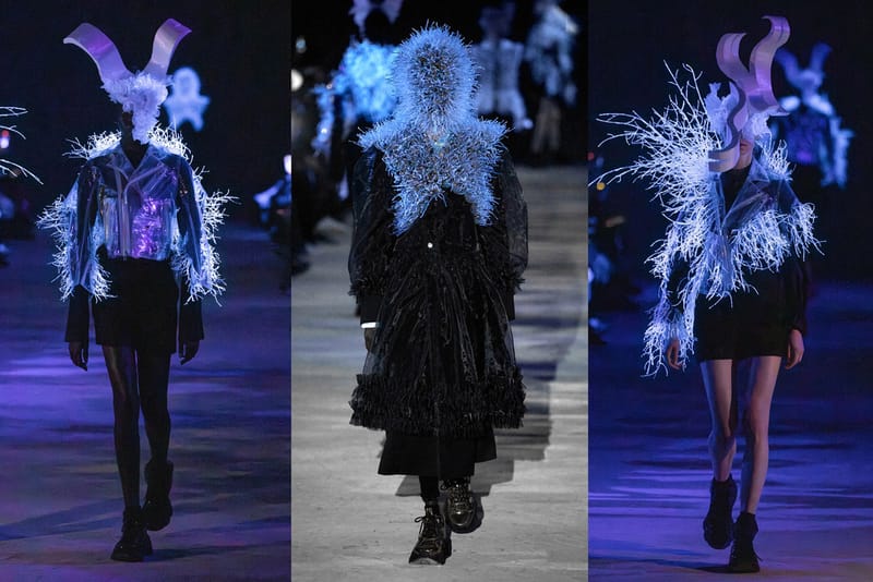 Noir Kei Ninomiya's Bioluminescent FW25 Daydream