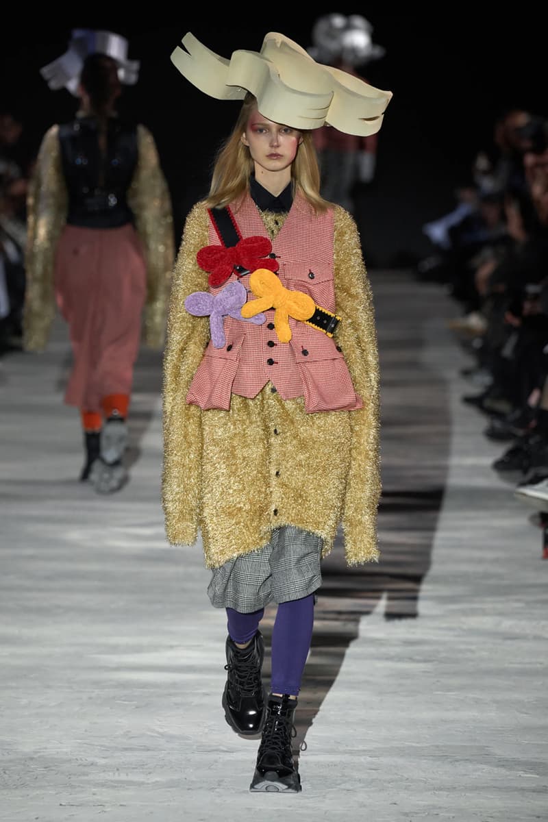 noir kei ninomiya fall winter 2025 runway collection comme des garcons