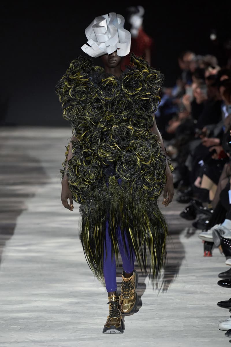 noir kei ninomiya fall winter 2025 runway collection comme des garcons 