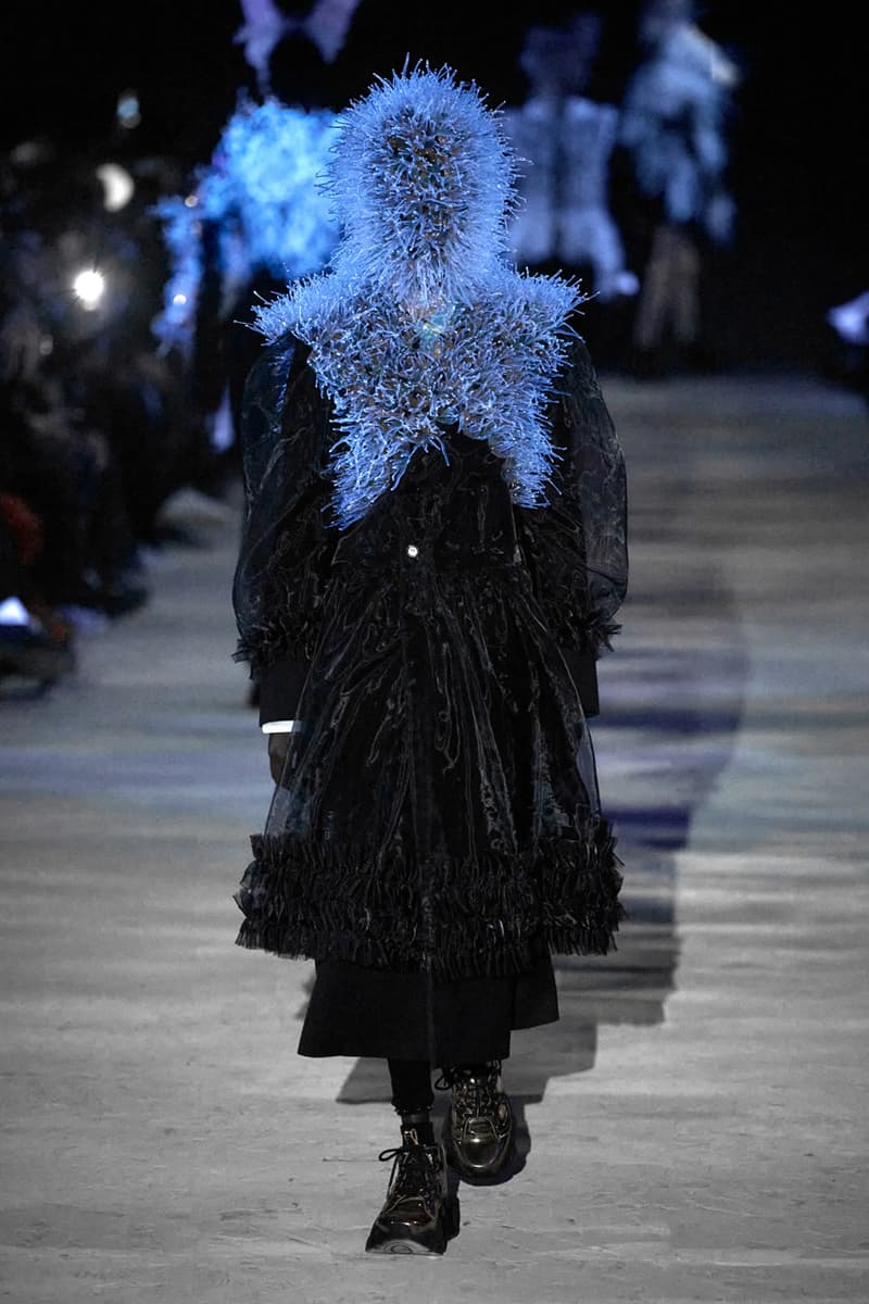 noir kei ninomiya fall winter 2025 runway collection comme des garcons