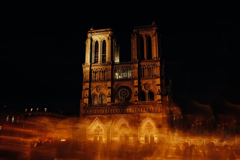 notre dame cathedral fire damaged stones raffle endangered landmarks