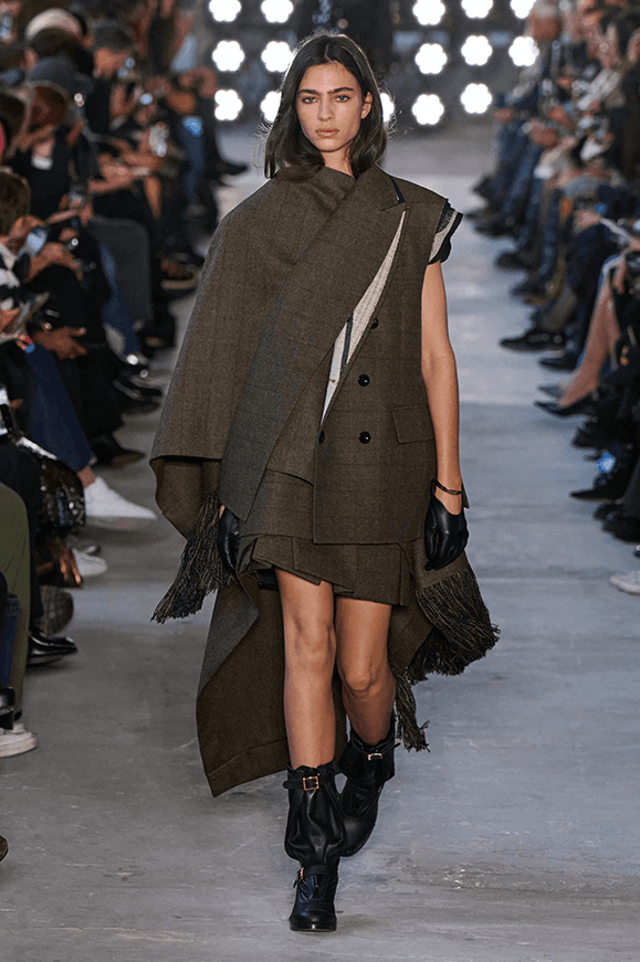 sacai Fall Winter 2025 Paris Fashion Week womenswear runway show chitose abe