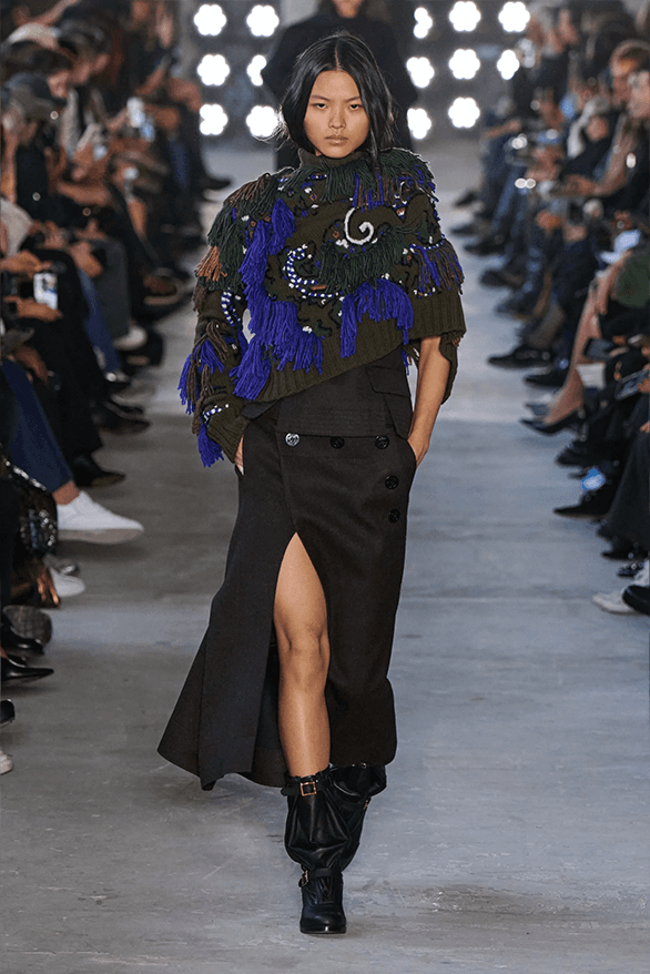 sacai Fall Winter 2025 Paris Fashion Week womenswear runway show chitose abe