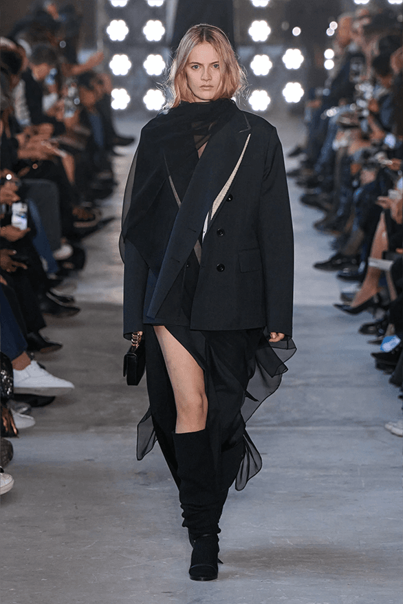 sacai Fall Winter 2025 Paris Fashion Week womenswear runway show chitose abe