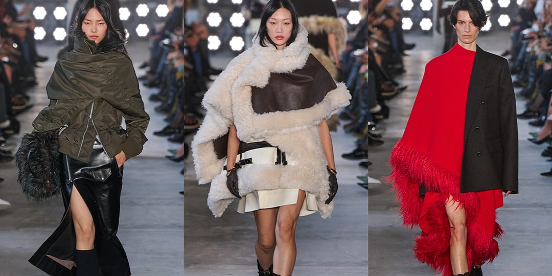 Chitose Abe Channels Feminine Beauty for sacai FW25