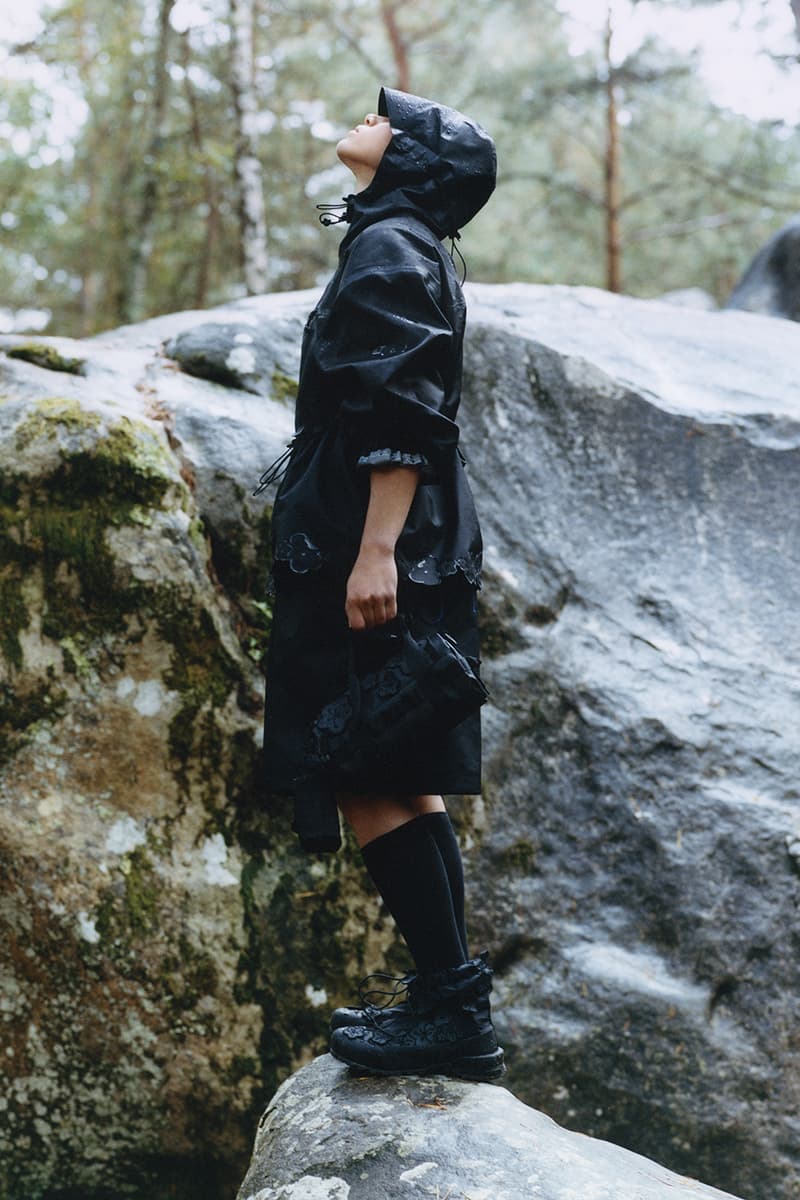 The North Face x Cecilie Bahnsen Collection Lookbook Release Info Mountain Dress Glenclyffe Boot Mountain Jacket Basecamp Duffel Brooke Raboutou Molly Thompson-Smith Solenne Piret