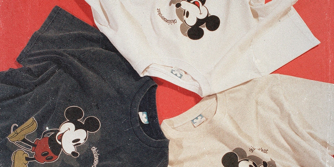 thisisneverthat x Disney Reprises Early Mickey Mouse Iconography