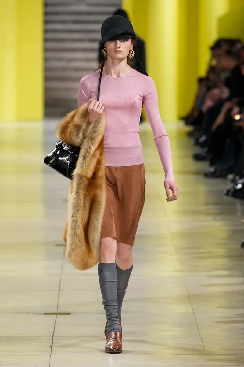 miu miu fall winter 2025 runway collection paris fashion week miuccia prada 