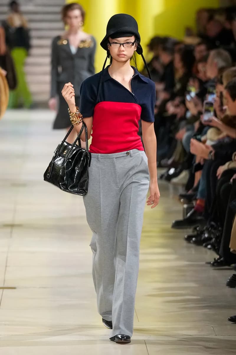 miu miu fall winter 2025 runway collection paris fashion week miuccia prada 