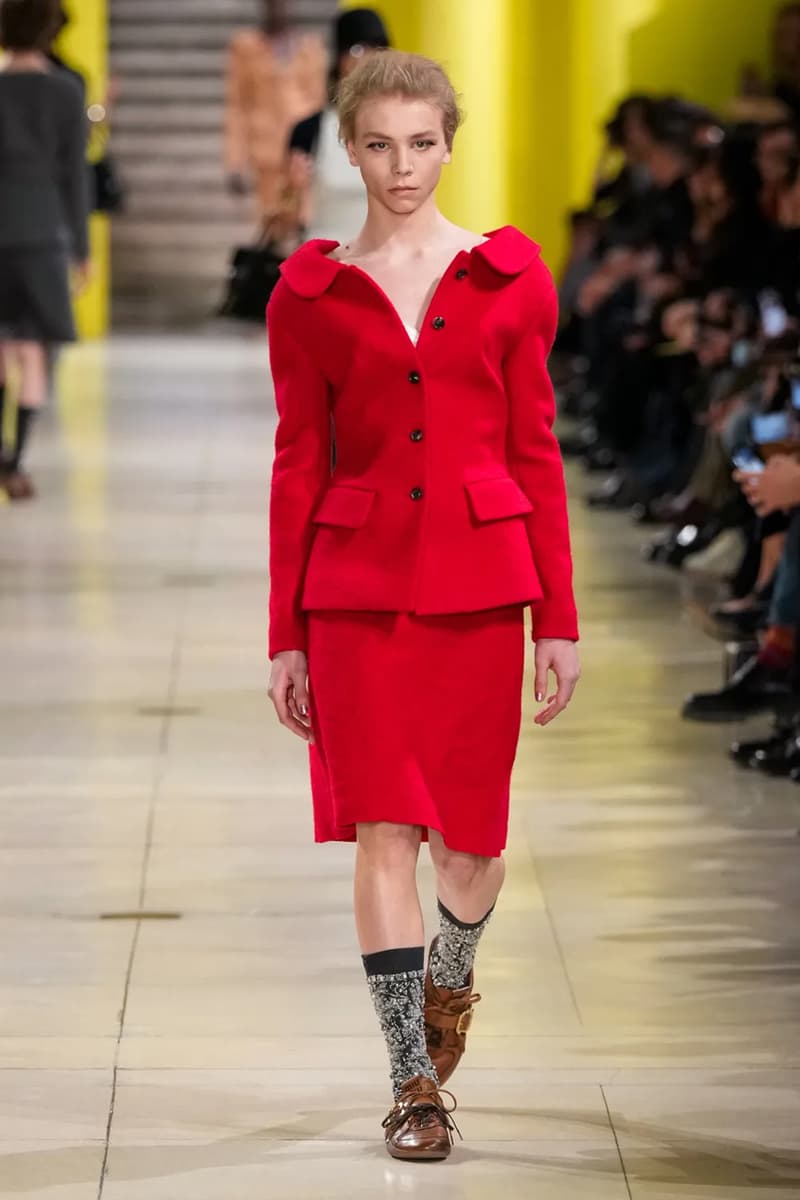 miu miu fall winter 2025 runway collection paris fashion week miuccia prada 