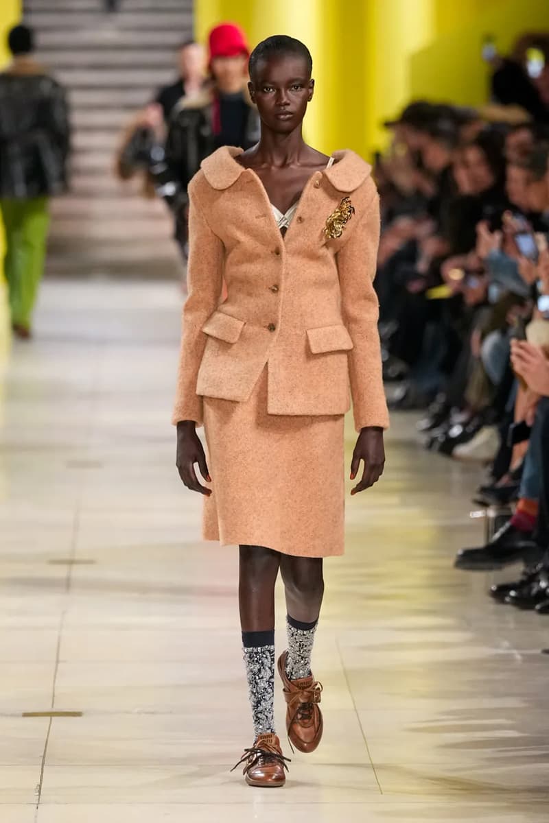 miu miu fall winter 2025 runway collection paris fashion week miuccia prada 