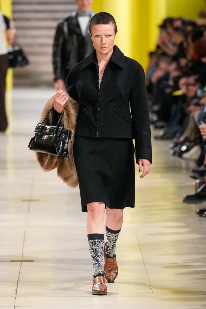 miu miu fall winter 2025 runway collection paris fashion week miuccia prada 