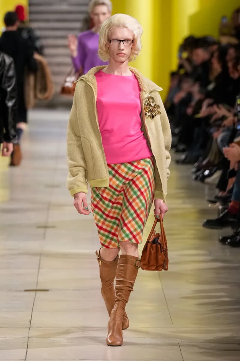 miu miu fall winter 2025 runway collection paris fashion week miuccia prada 