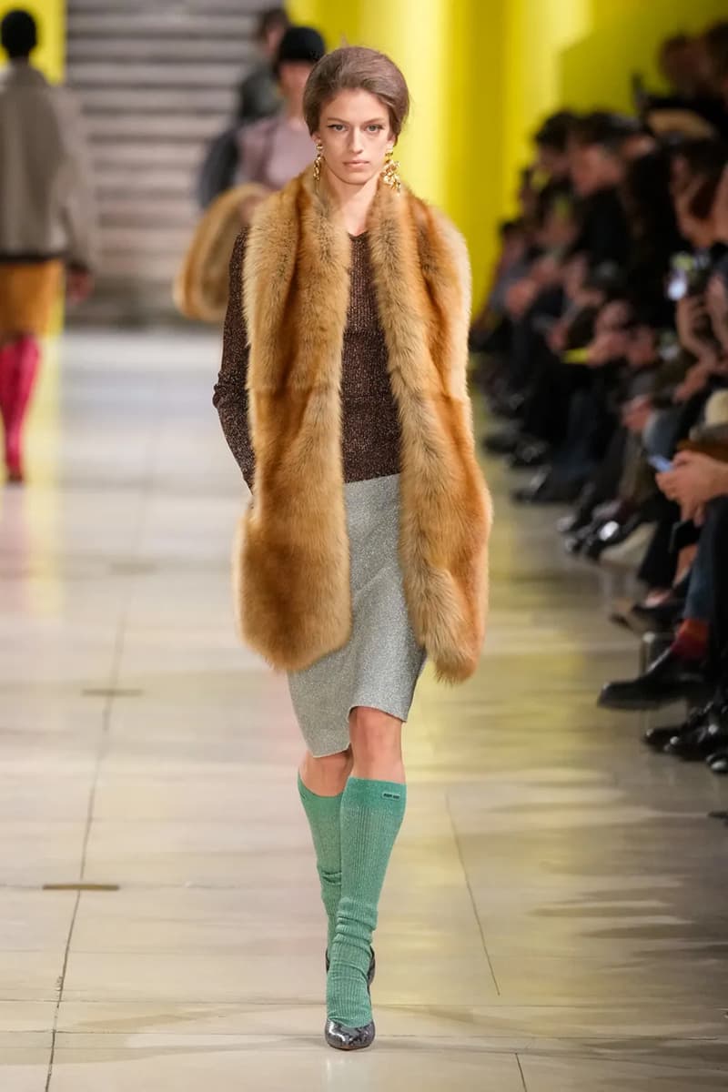 miu miu fall winter 2025 runway collection paris fashion week miuccia prada 