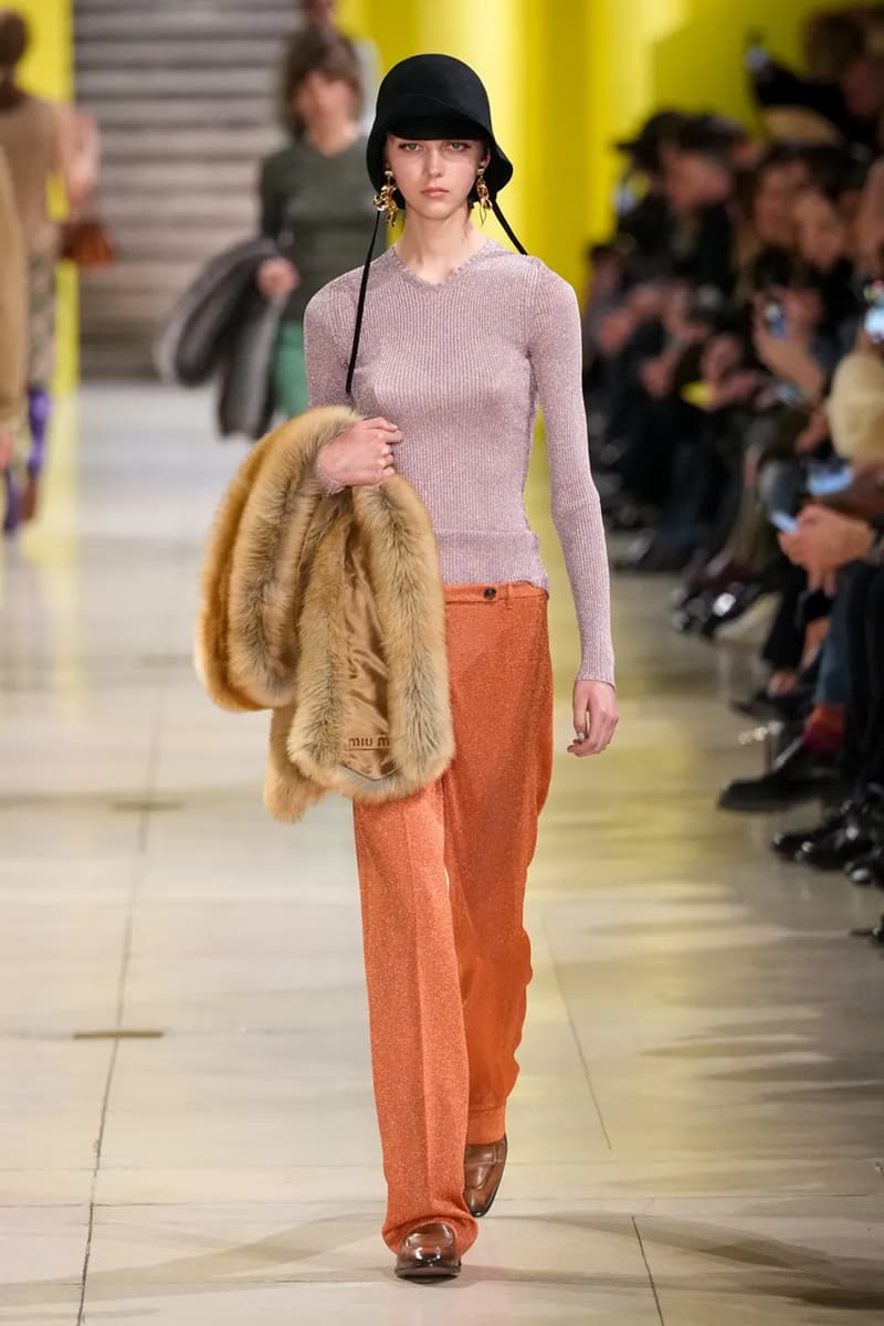 miu miu fall winter 2025 runway collection paris fashion week miuccia prada 