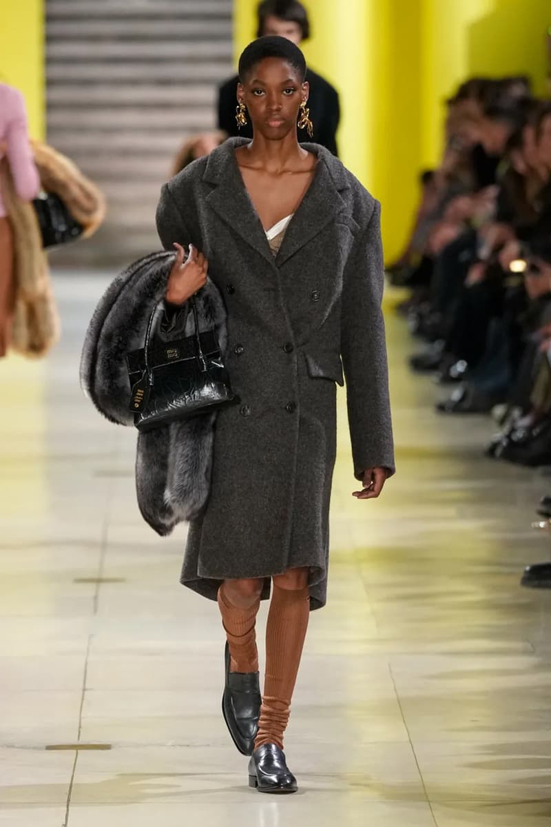 miu miu fall winter 2025 runway collection paris fashion week miuccia prada 