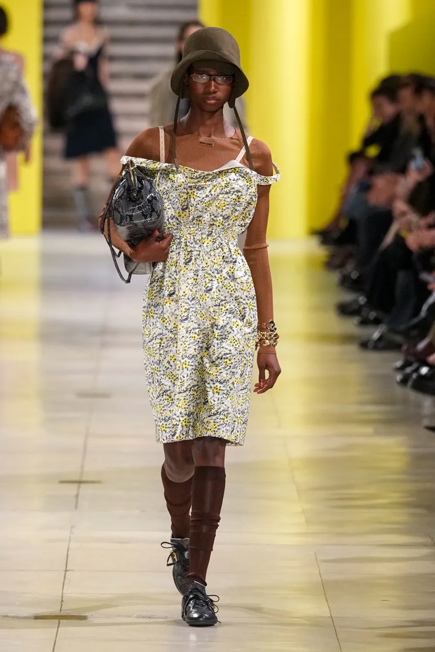 miu miu fall winter 2025 runway collection paris fashion week miuccia prada 