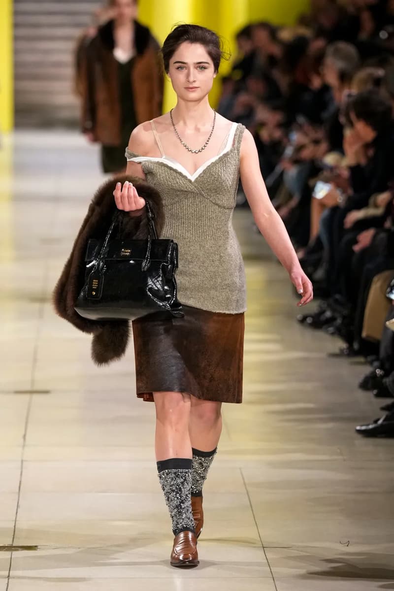 miu miu fall winter 2025 runway collection paris fashion week miuccia prada 