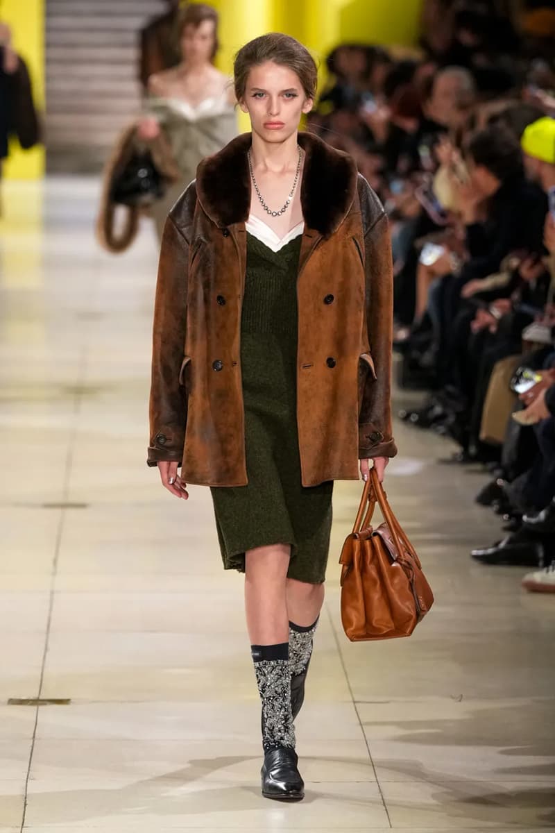 miu miu fall winter 2025 runway collection paris fashion week miuccia prada