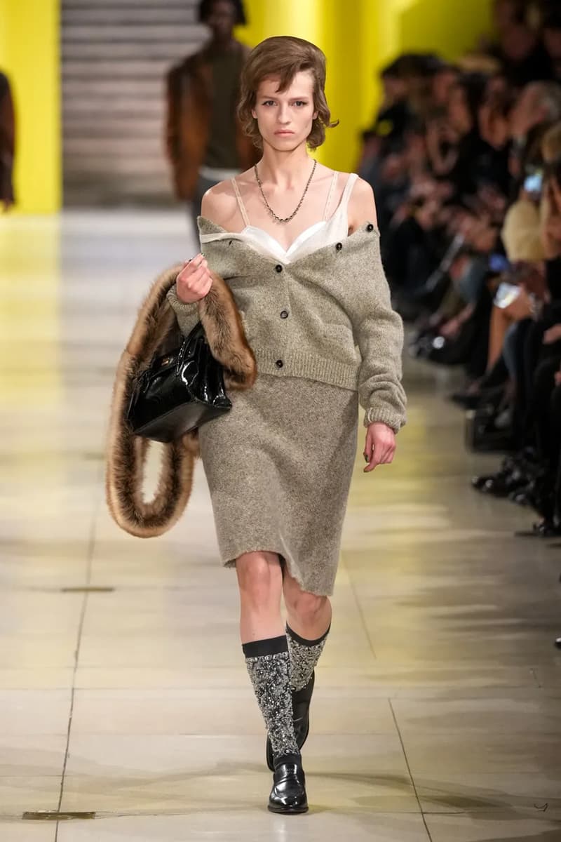 miu miu fall winter 2025 runway collection paris fashion week miuccia prada 