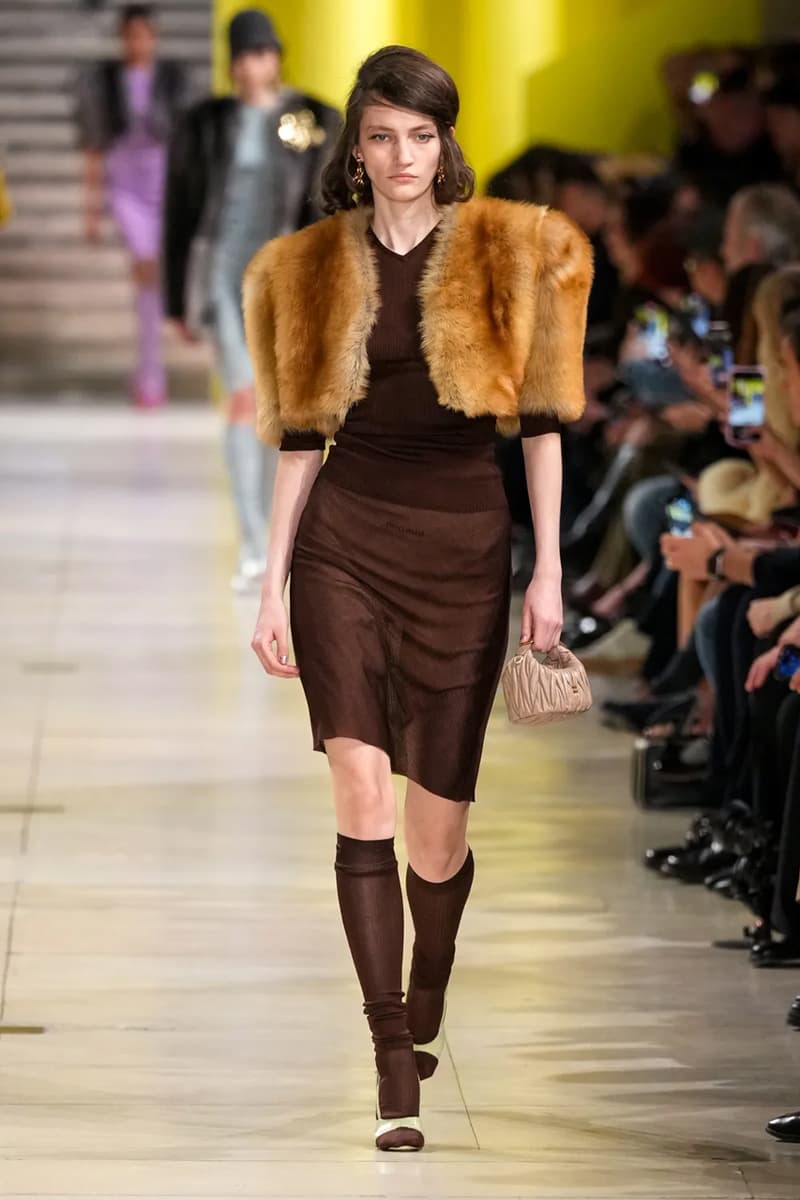 miu miu fall winter 2025 runway collection paris fashion week miuccia prada
