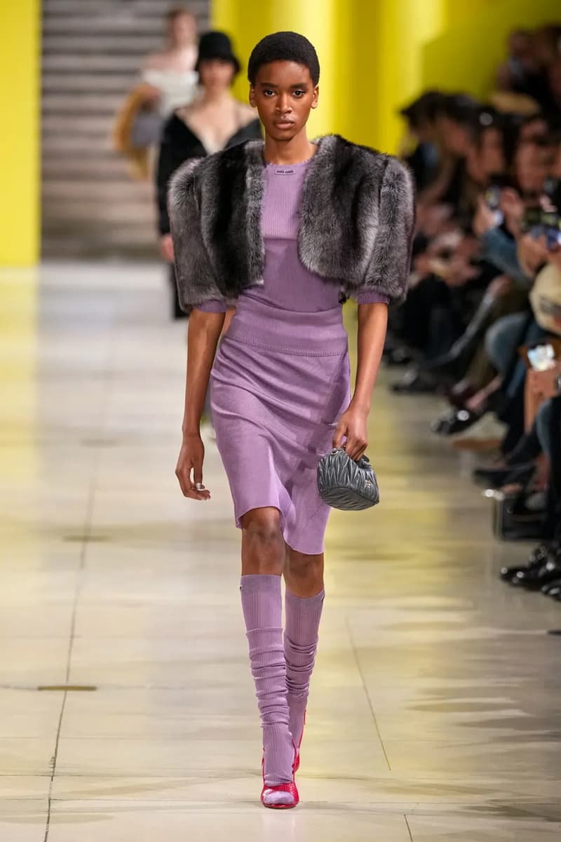 miu miu fall winter 2025 runway collection paris fashion week miuccia prada 