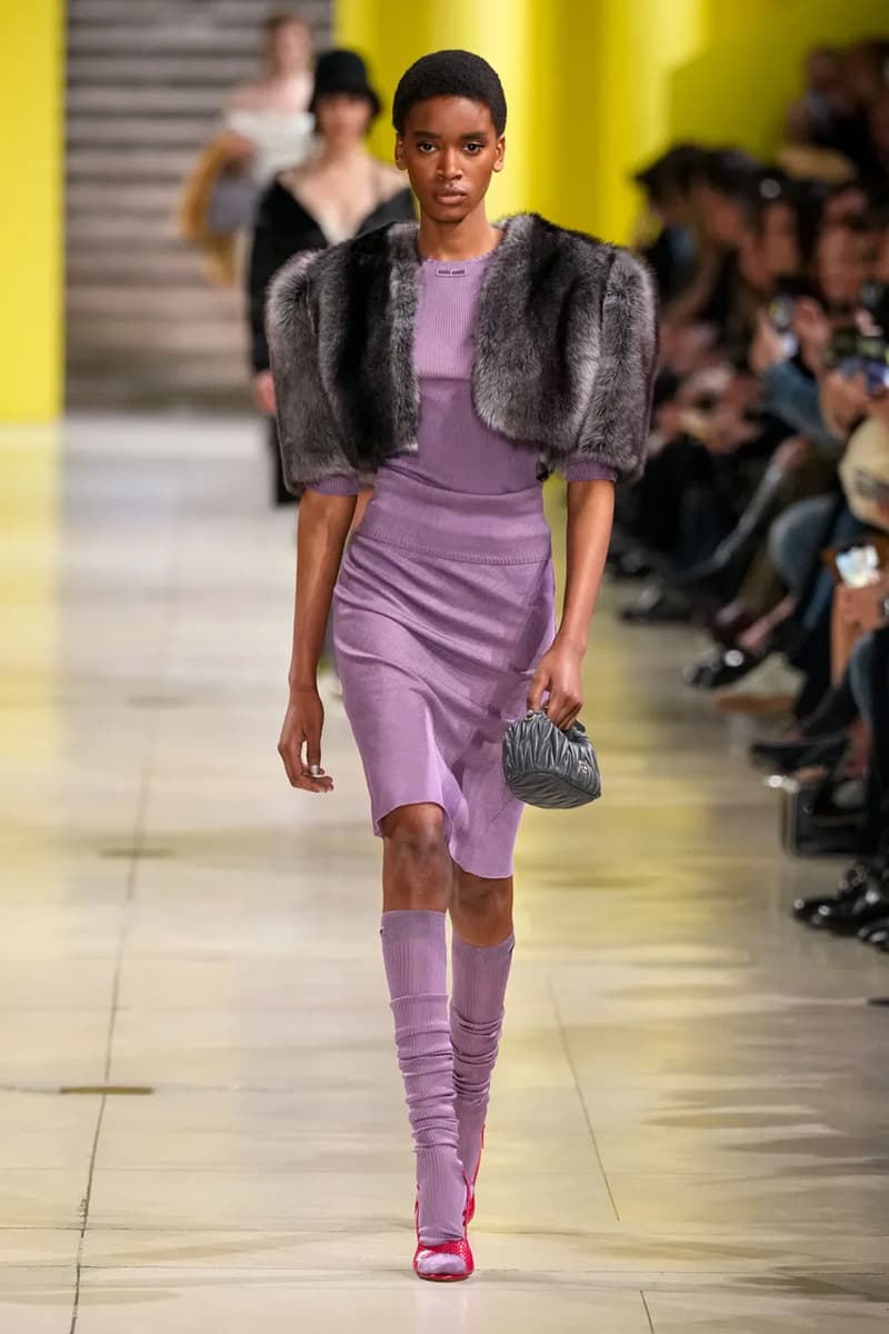 miu miu fall winter 2025 runway collection paris fashion week miuccia prada