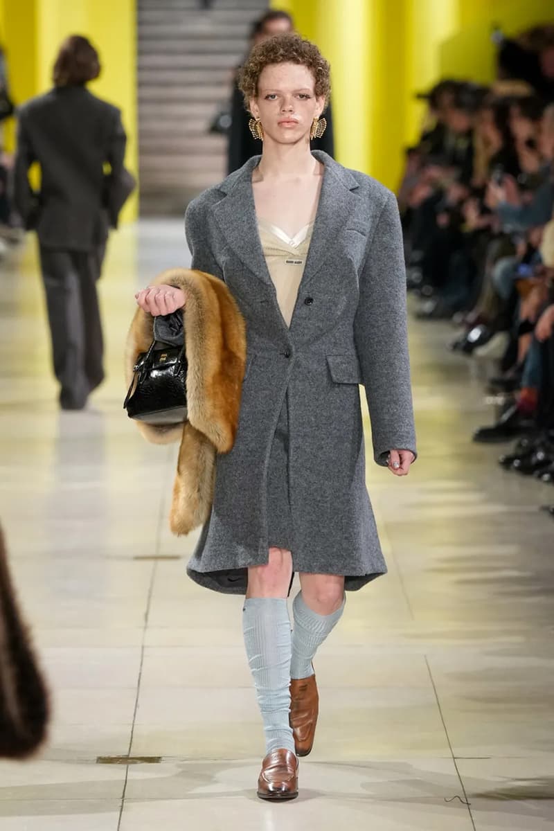 miu miu fall winter 2025 runway collection paris fashion week miuccia prada 