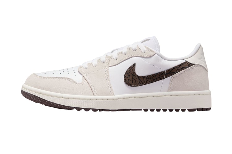The Air Jordan 1 Low Golf Appears in "Light Orewood Brown"