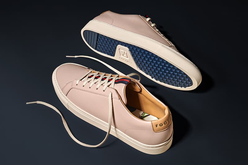 footjoy by jon buscemi players championship tpc sawgrass field lx premiere series court le rose dust pink gold spiked spikeless golf shoe release date price list buy guide