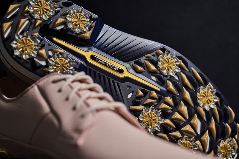 footjoy by jon buscemi players championship tpc sawgrass field lx premiere series court le rose dust pink gold spiked spikeless golf shoe release date price list buy guide