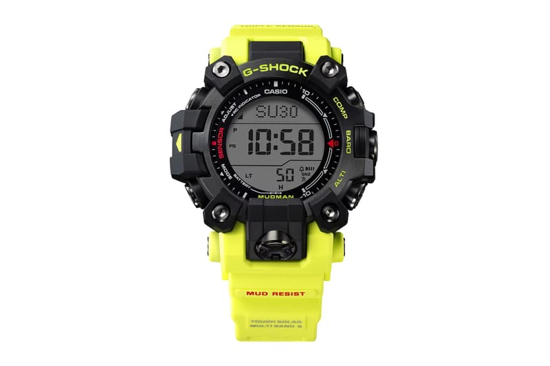 G-SHOCK Master of G Rescue Yellow Series Gravitymaster GRB300RY-1A9  Mudman GW9500MRY1A9 Rangeman GPRH1000RY1A9 Release Info