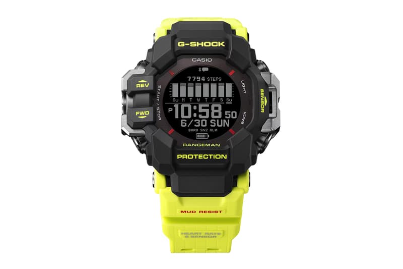 G-SHOCK Master of G Rescue Yellow Series Gravitymaster GRB300RY-1A9  Mudman GW9500MRY1A9 Rangeman GPRH1000RY1A9 Release Info