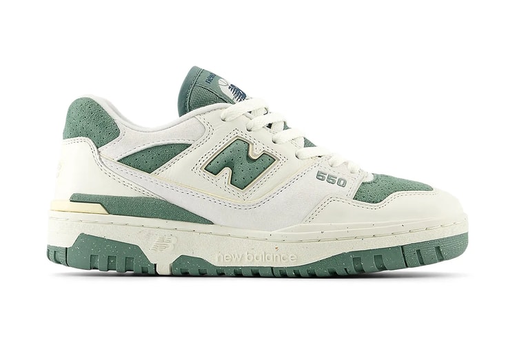 New Balance Readies the 550 in “Dark Juniper”