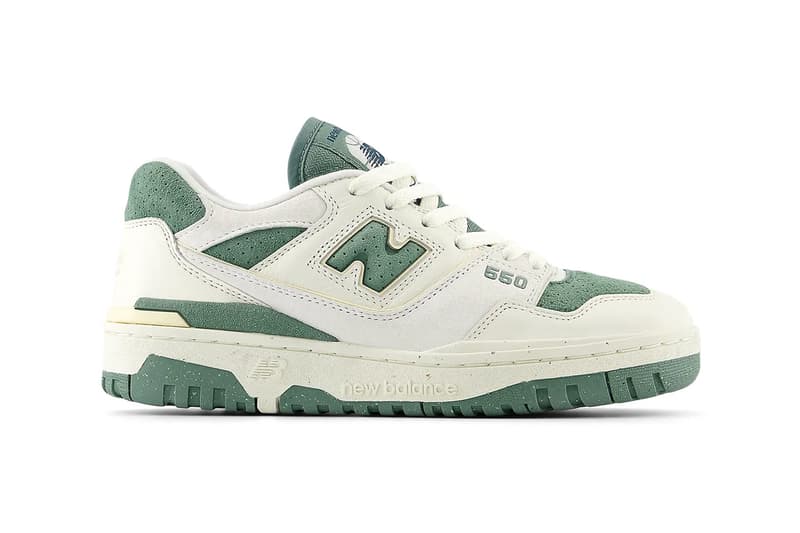 New Balance 550 "Sea Salt/Dark Juniper" BBW550PE Release Info