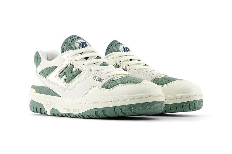 New Balance 550 "Sea Salt/Dark Juniper" BBW550PE Release Info