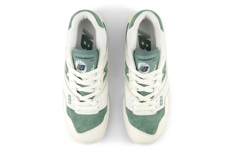 New Balance 550 "Sea Salt/Dark Juniper" BBW550PE Release Info