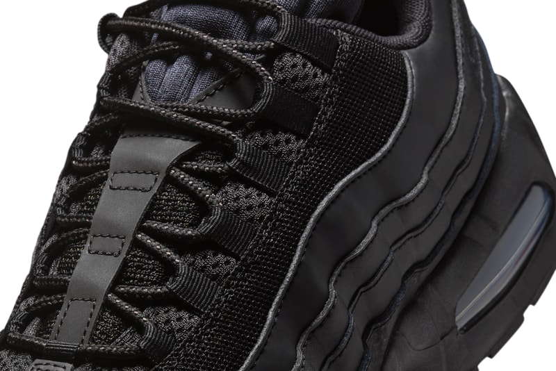 Nike Air Max 95 Big Bubble Triple Black Release Info date store list buying guide photos price