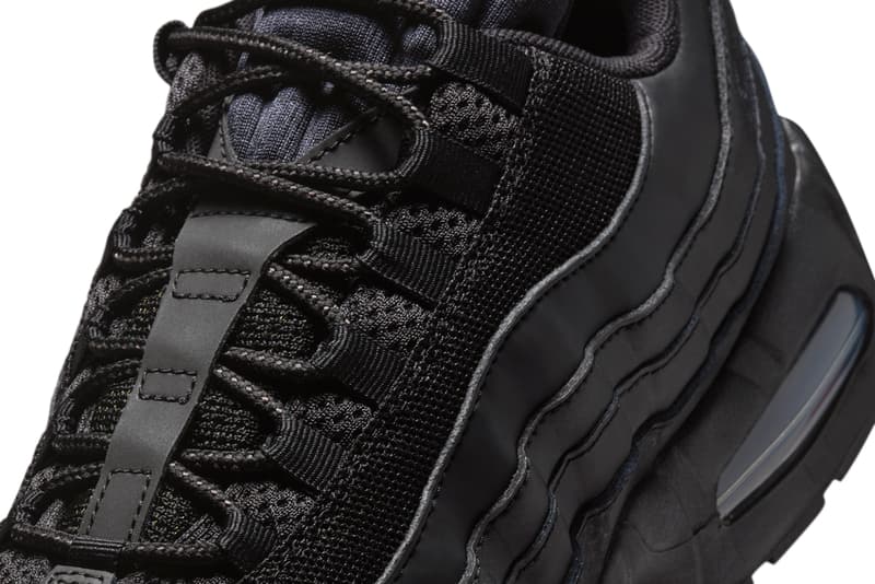Nike Air Max 95 Big Bubble Triple Black Release Info date store list buying guide photos price