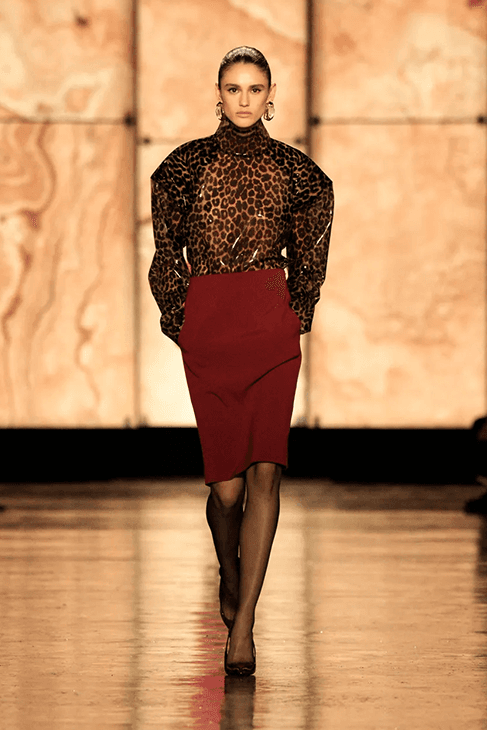 Saint Laurent Fall Winter 2025 Paris Fashion Week Anthony Vaccarello womenswear runway show