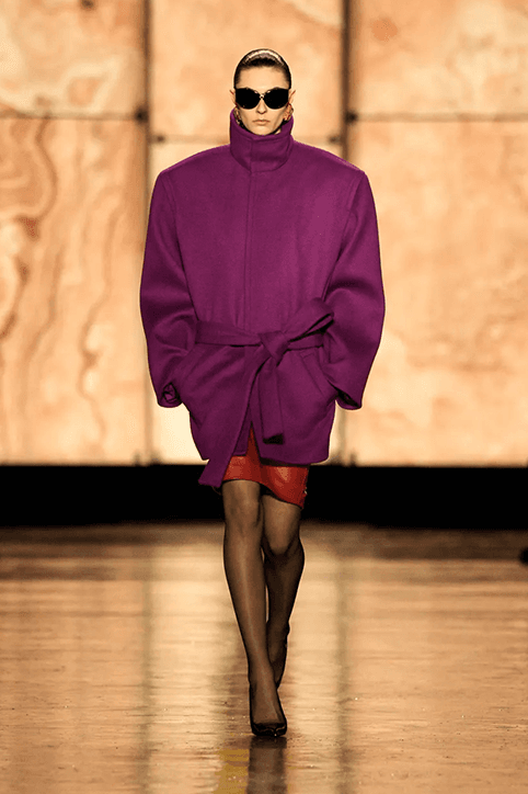 Saint Laurent Fall Winter 2025 Paris Fashion Week Anthony Vaccarello womenswear runway show