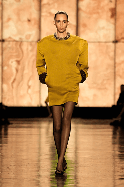 Saint Laurent Fall Winter 2025 Paris Fashion Week Anthony Vaccarello womenswear runway show