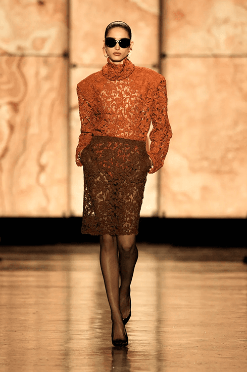 Saint Laurent Fall Winter 2025 Paris Fashion Week Anthony Vaccarello womenswear runway show