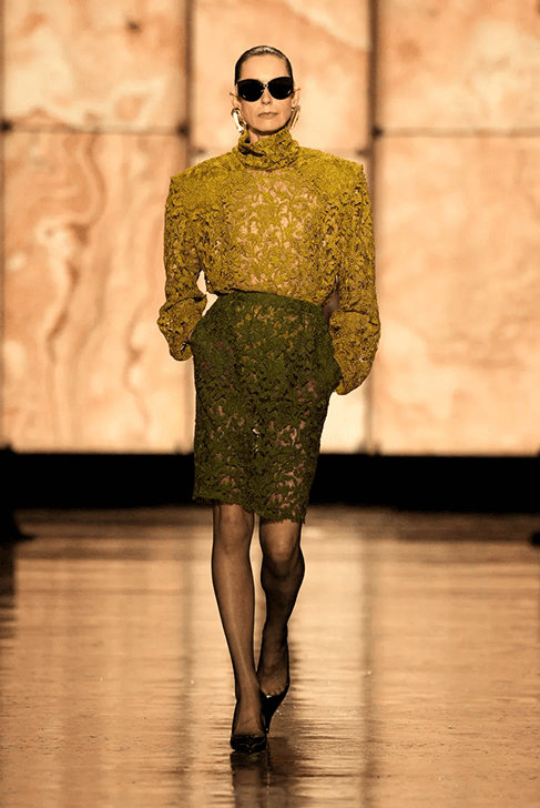 Saint Laurent Fall Winter 2025 Paris Fashion Week Anthony Vaccarello womenswear runway show