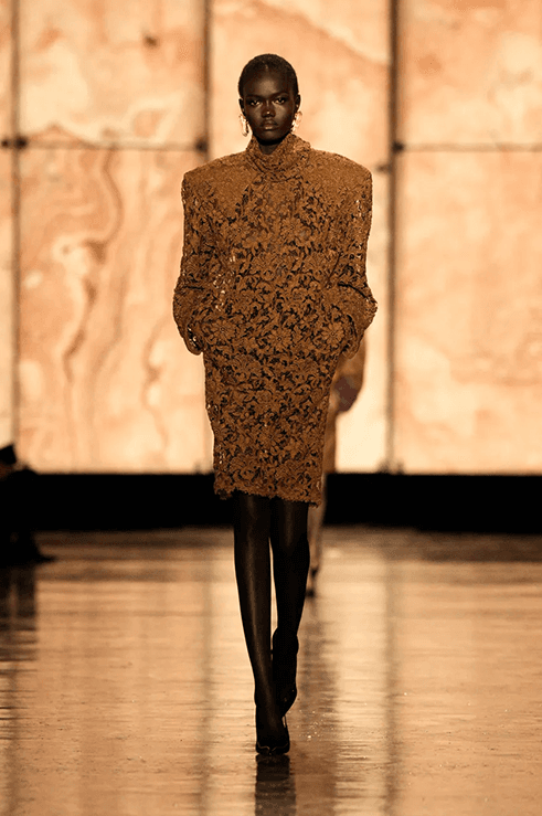 Saint Laurent Fall Winter 2025 Paris Fashion Week Anthony Vaccarello womenswear runway show