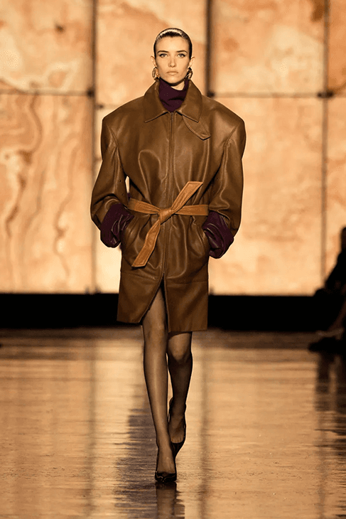 Saint Laurent Fall Winter 2025 Paris Fashion Week Anthony Vaccarello womenswear runway show